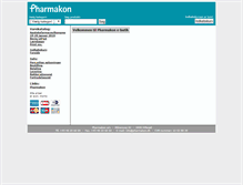 Tablet Screenshot of ebutik.pharmakon.dk